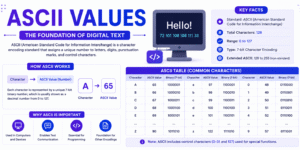 ASCII Values for Letters and Characters Explained